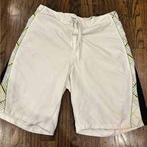 Joe Boxer White and Green bathing suit size medium